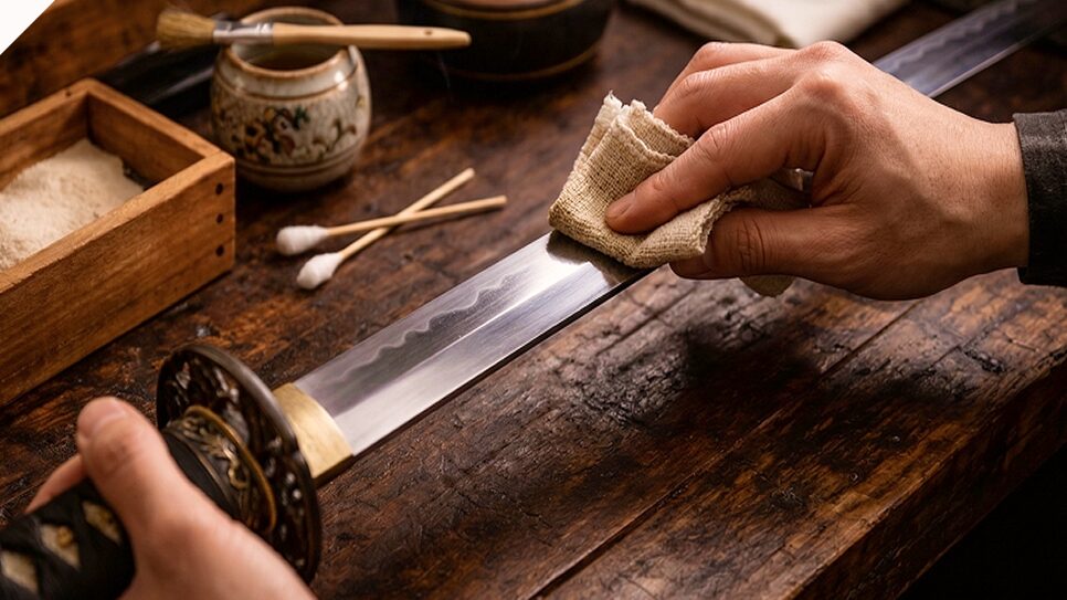 日本刀の手入れが必要な理由は?名刀を未来へつなぐ道具と時間
